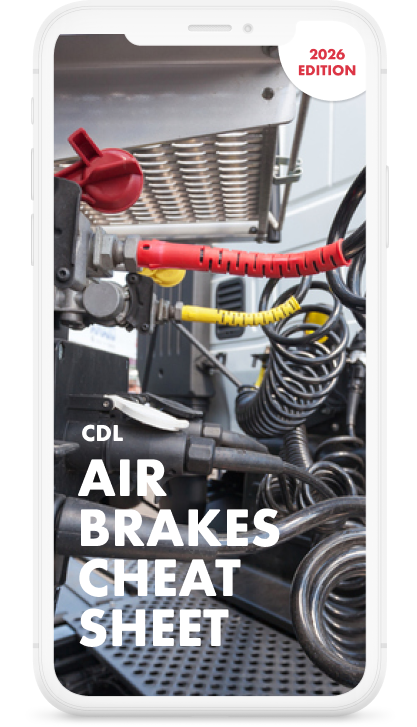 CDL - Air Brakes Cheat Sheet
