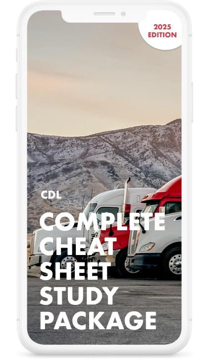 CDL - Complete Cheat Sheet Study Package – DMVCheatSheets