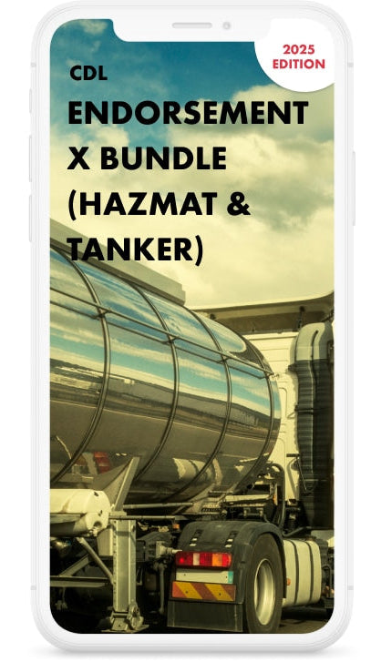 CDL - Endorsement X Bundle (Tanker and Haz Mat)