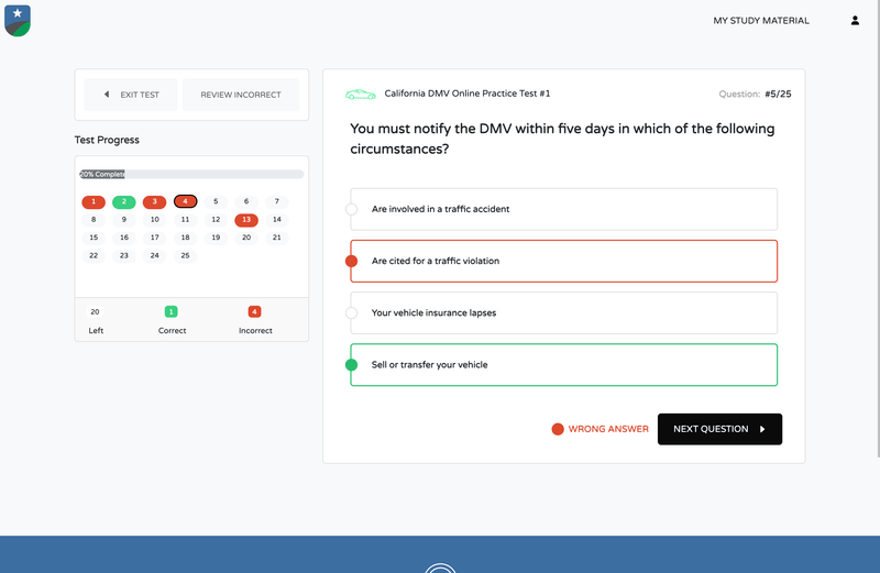 DMV Practice Test